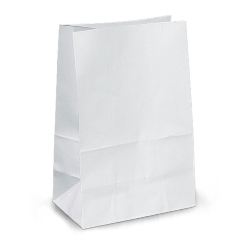 Пакет из бумаги белый