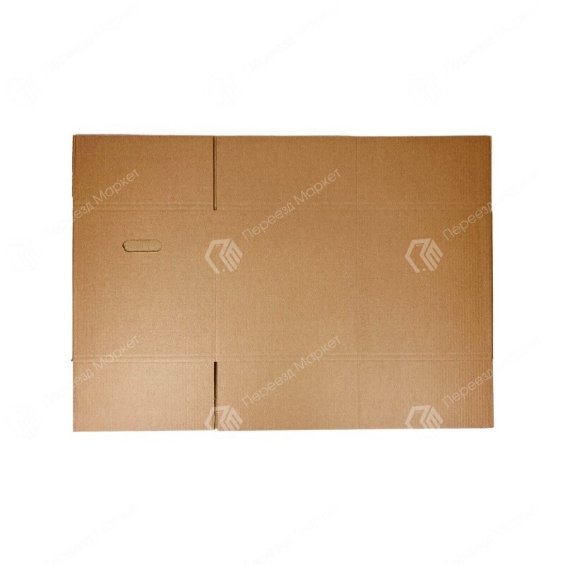 Картонная коробка №2 (с ручками) 63х32х33 см