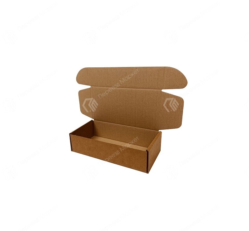 Самосборная картонная коробка №82 19,5х9,5х5 см.