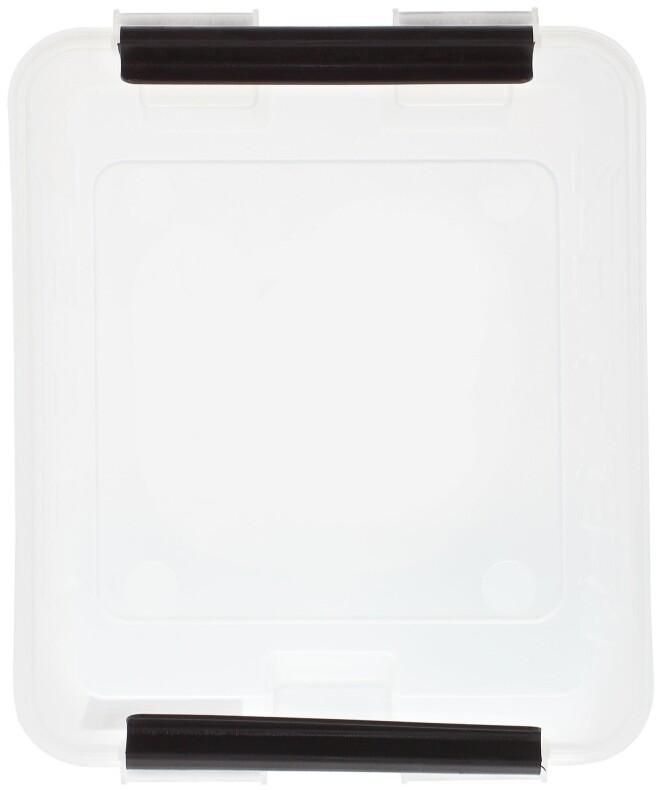 Пластиковый контейнер с крышкой Rox Box, 2.5л, 21х17х10 см, прозрачный