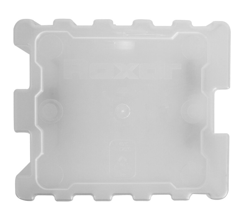 Пластиковый контейнер с крышкой Rox Box, 4.5л, 21х17х18 см, прозрачный